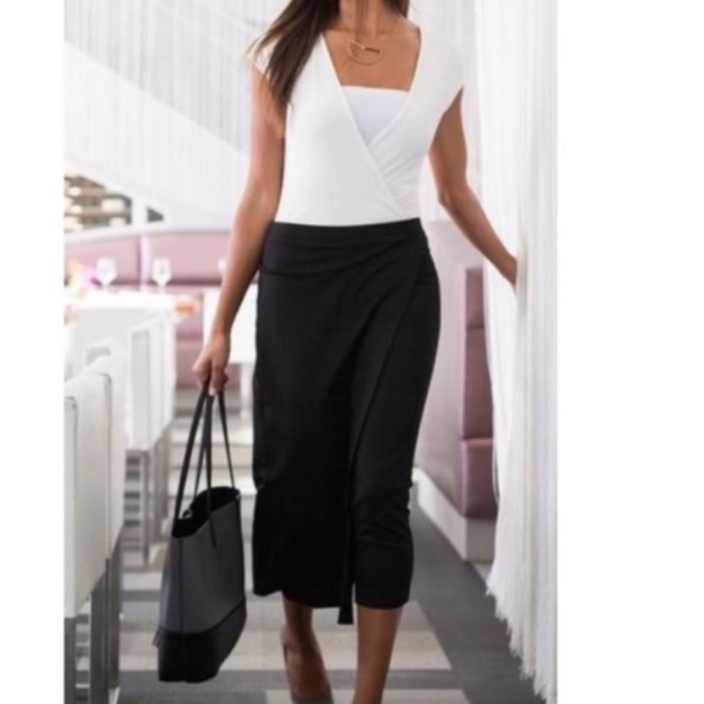 BetaBrand The Sassiest Skirt Pants Black Size XS Petite - Picture 6 of 13